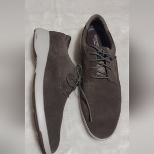 Rockport Men's Gray Suede Shoes